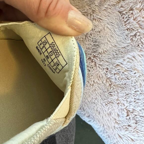 NEW Soludos Bondi Wave Embroidered Slip On Sneakers Size: 9.5 - Picture 13 of 14